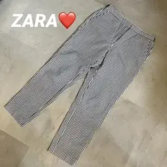 ZARA♡美品ストライプ　パンツ　M