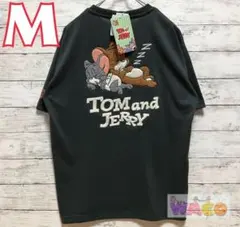 トムとジェリー　メンズ　Tシャツ　衣類　アニメ　半袖　サガラ