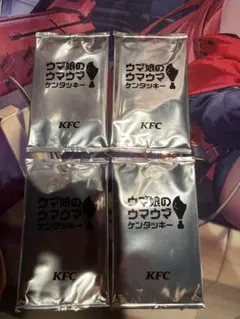 ウマ娘 ケンタッキー KFC コラボ 特典カード 4パック セット 未開封