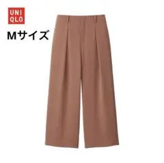 ユニクロ UNIQLO ドレープワイドアンクルパンツ Mサイズ