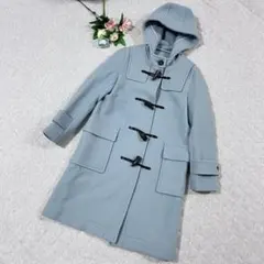 快晴堂 ダッフルコート ブルー サイズ4 - メルカリ