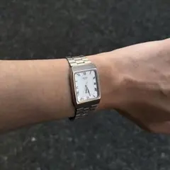 ヴィンテージ Seiko tank watch 腕時計 タンク 80s