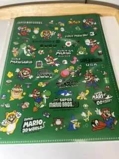 スーパーマリオ35周年記念クリアファイル