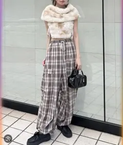 スナイデル　ワイドデザインパンツのサムネイル