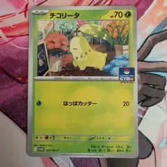 ポケカ　チコリータ　ジムプロモ
