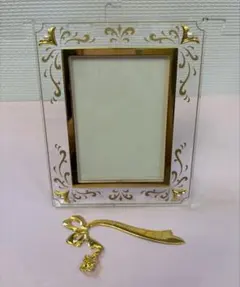 新品☆MIKIMOTOインターナショナル パール写真立て三連フォトフレーム