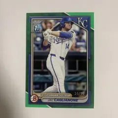 topps 1st bowman JAC CAGLIANONE 34/99