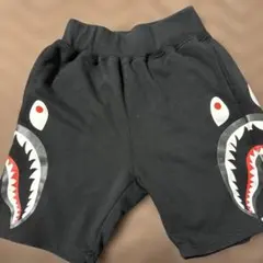 ◇完売品◇ APE アベイシングエイプ シャーク ハーフパンツ ブラック