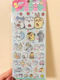 韓国限定発売　ちいかわ　ぷっくりシール　レジンシール