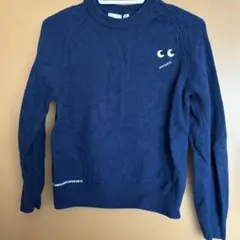 アニヤハインドマーチ ユニクロ セーター 青150cm