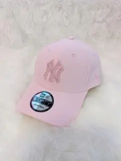 9FORTY Rhinestone ラインストーン ニューヨークヤンキースピンク