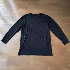 UNIQLO HEATTECH 長袖Tシャツ XL ブラック インナー