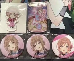 学園アイドルマスター 姫崎莉波 缶バッジ mitamemo 原宿 スキー