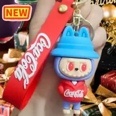 LABUBU ラブブキーホルダー コカ・コーライベント限定☆バント付