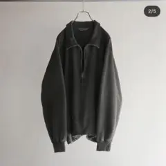 【やす様】ANCELLM 24AW HALF ZIP SWEAT SHIRT