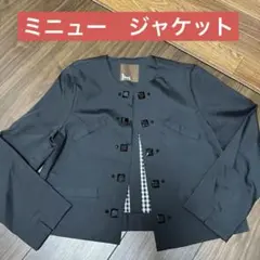 入学式　卒業式　ミニュー　ノーカラージャケット　ショートジャケットボレロのサムネイル