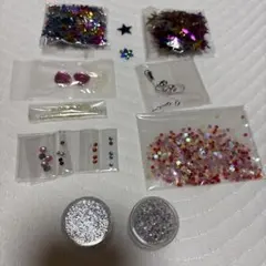 ハンドメイド用 デコパーツ・ビーズ詰め合わせセット