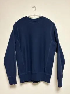 House of blanks クルーネックスウェット ネイビー Sのサムネイル
