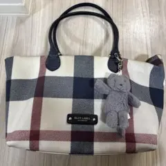 BLUE LABEL CRESTBRIDGE チェック柄トートバッグのサムネイル