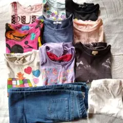 女の子 まとめ売り 春夏 セット 120cm 幼稚園 小学校 外遊び