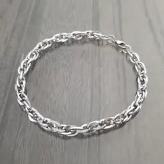 ALLステンレス製☆トリプレットチェーンアンクレット☆錆びずに綺麗が長持ち