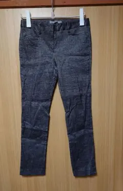theory luxe リネンコットンクロップドパンツ