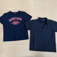 COMME CA ISM 100cm 半袖 2着セット