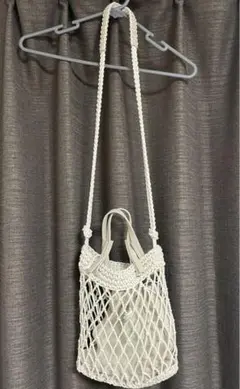 ニコアンド あみあみバッグ 巾着付き