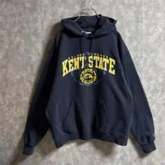 ア*ン様 Champion KENT STATE カレッジパーカー L 紺 メン