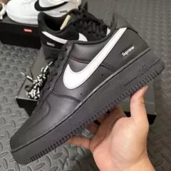 Nike Air Force 1 Supreme ブラック 26.5cm