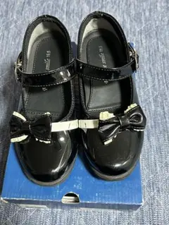 Fortune smile リボン付きフォーマルシューズ 19.5-20cm