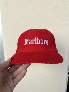 Marlboro コーデュロイキャップ マルボロ タバコ 新品 cap 人気