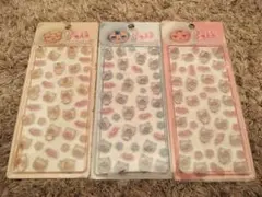 きゅるるぷくぷくキャンディシール 3セット
