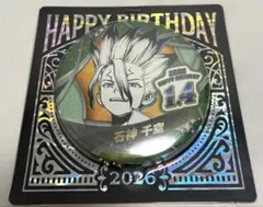 Dr.STONE 石神千空 缶バッジ バースデイ缶バッジ ジャンプショップ