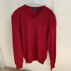 Polo Ralph Lauren Vネックセーター レッド