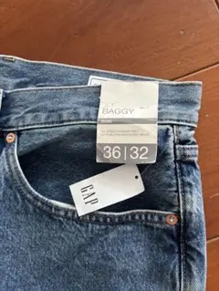 専用です。新品タグ付きGAP バギーフィットデニム 36/32