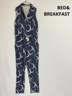 BED&BREAKFAST ジャンプスーツ オーバーオール 総柄のサムネイル