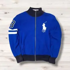 ビッグポニー　ポロラルフローレン リバーシブルニット 赤青 5