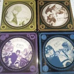 スシロージョジョの奇妙な冒険 コラボ限定プレート　コンプリートセット