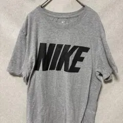 ナイキ 半袖 Tシャツ クルーネック ロゴ M 灰色 綿 スポーツ お出かけのサムネイル