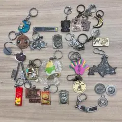 26点まとめ売り　昭和レトロ 北海道 ご当地キーホルダー 記念メダル