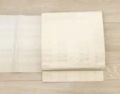 専用帯9597 ●高級 正絹 本場筑前博多織 紗 夏帯 全通 松葉仕立て名古屋帯 帯9597 ○高級 正絹 本場筑前博多織 紗 夏帯 全通 松葉仕立て 名古屋帯
