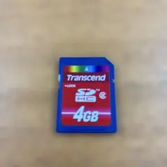 Transcend SDHC 4GB メモリーカード