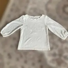 earth music &ecologyの白ブラウス