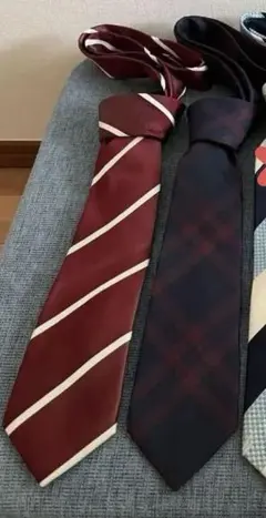 【SUITS SELECT】絹 シルク100% 2本セットネクタイ