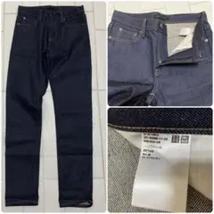 美品 カイハラ UNIQLO セルビッジジーンズ 赤耳 デニム アメカジ 28