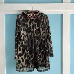 ヒョウ柄アウター