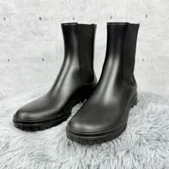 TEMPERATE JOEL レインブーツ 38 晴雨兼用 サイドゴア 美品