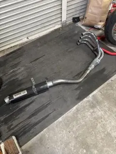 ゼファー400 wr's マフラー