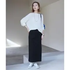 40/-ポンチIラインスカート　36